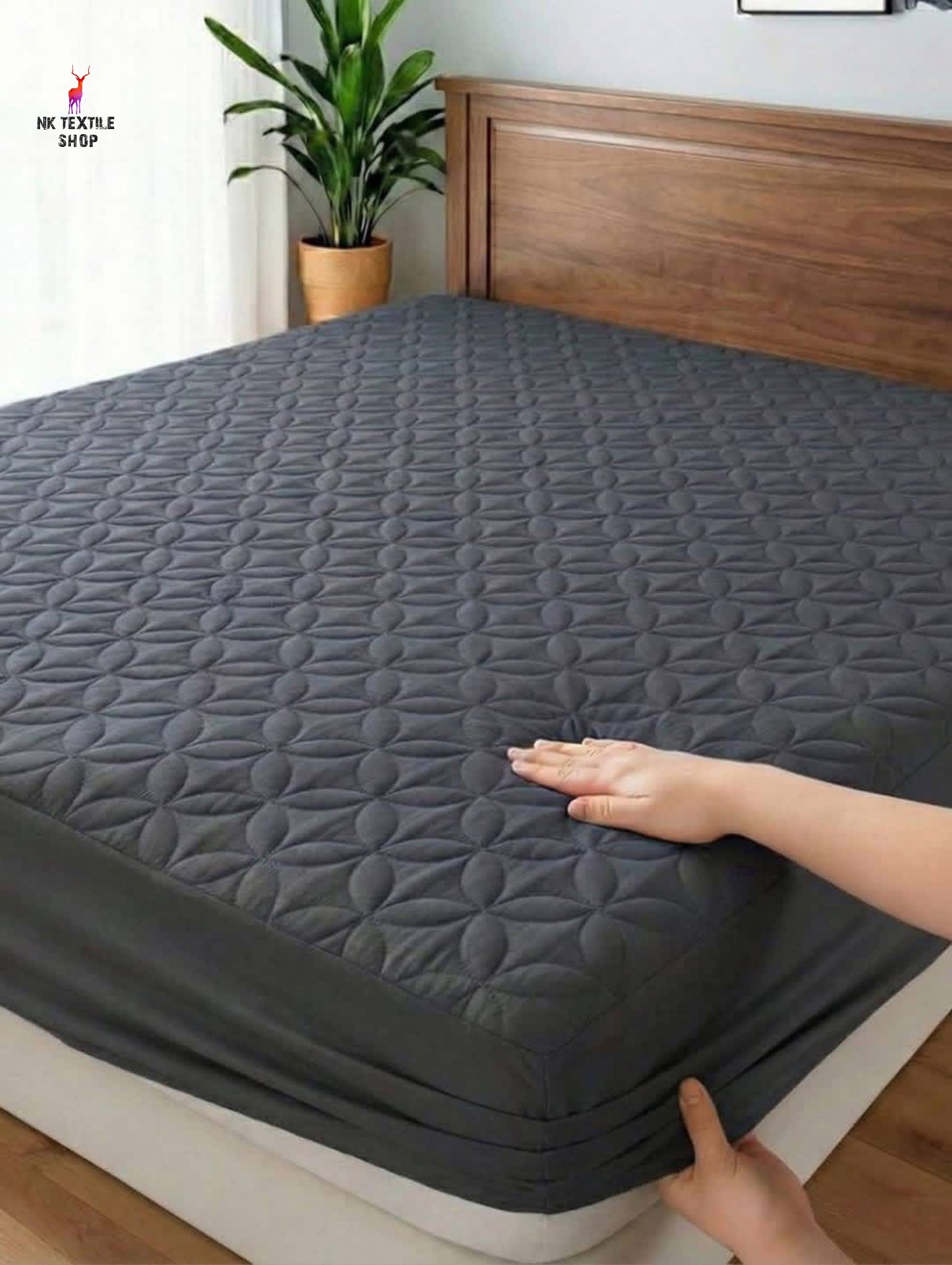 Quilted water-prof matress protector