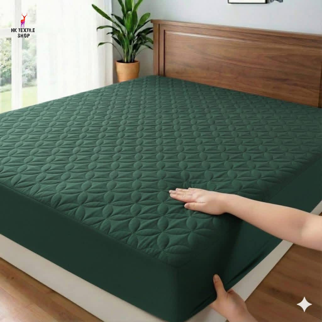 Quilted water-prof matress protector