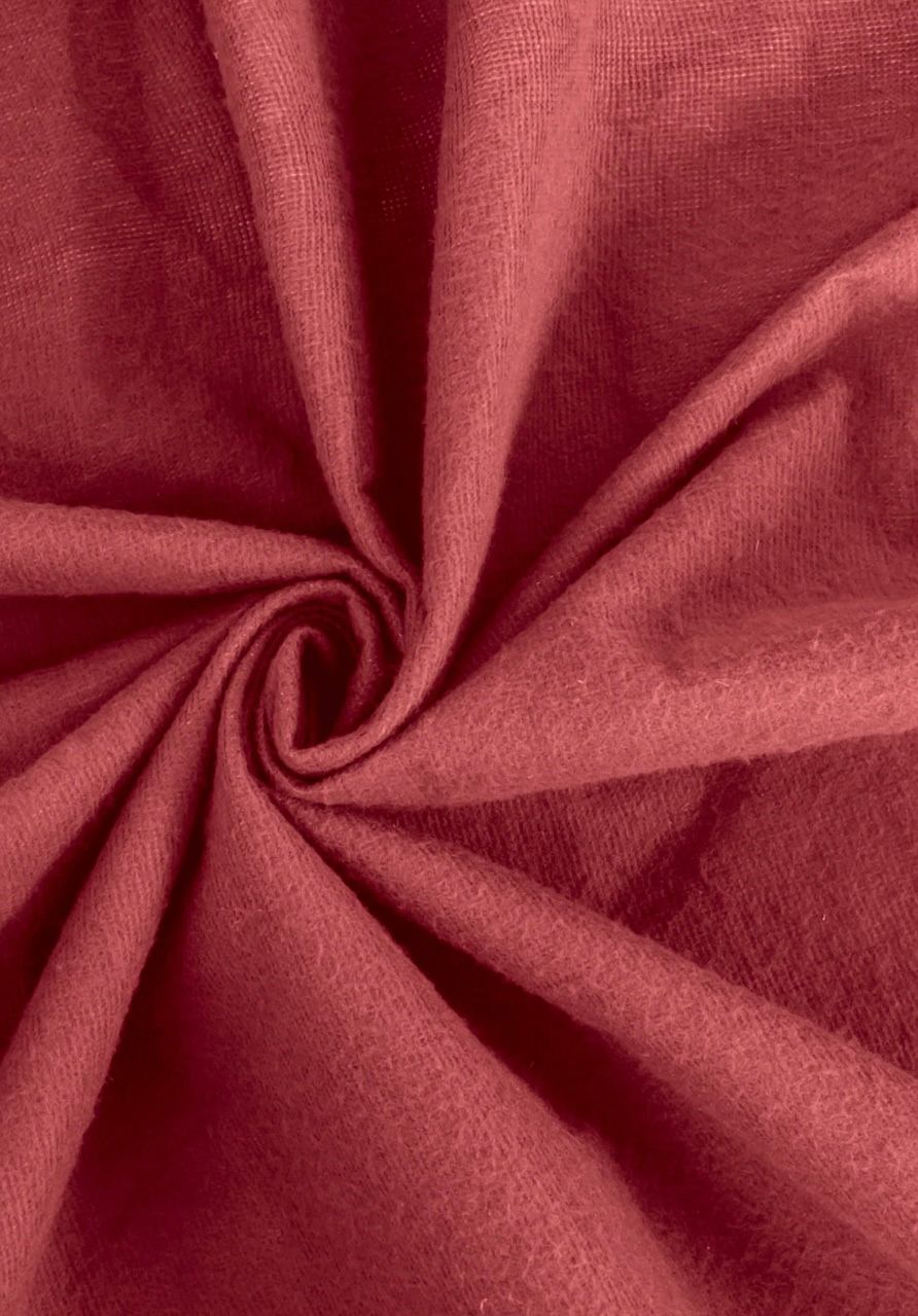 Terry Cotton 100% Waterproof Fitted Style Mattress Protector- Red \ Meroon Color