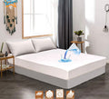 Terry Cotton 100% Waterproof Fitted Style Mattress Protector- White Color